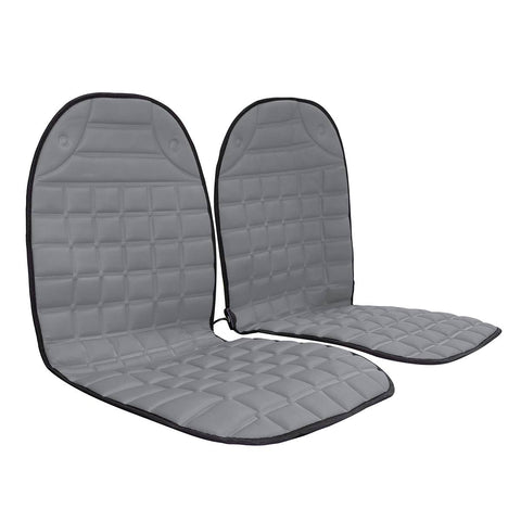 Image of 2Pcs In 1 Fast Heated & Adjustable Black/Grey/Blue/Red Car Electric Heated Seat Car