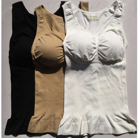 Image of COMFORTABLE WIRELESS CAMI TANK TOP