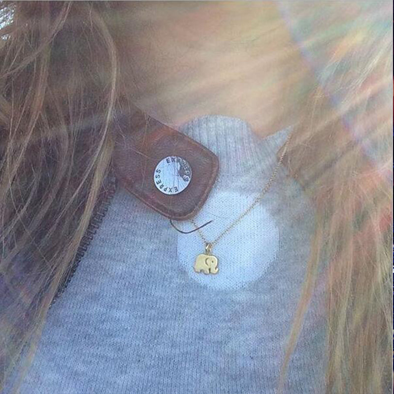 Good Luck Elephant Pendant Necklace