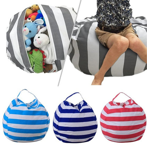 Image of Storage Stuffed Animal Bean Bag