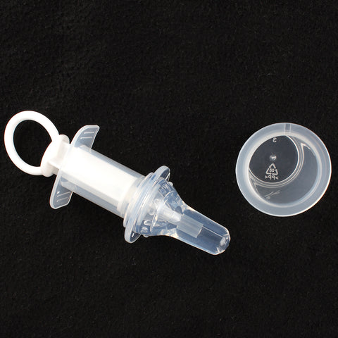 Image of Baby Transparent Squeeze Medicine Pacifier