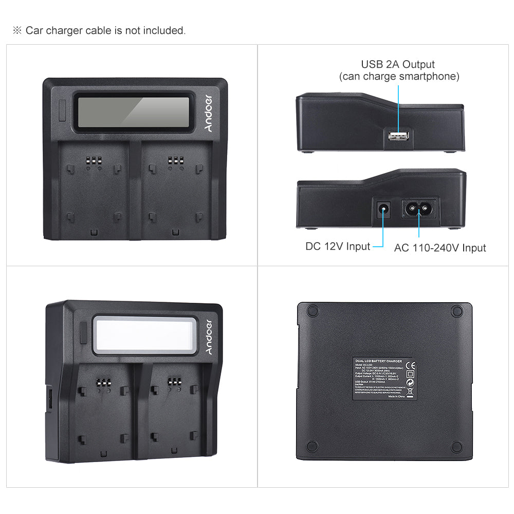 Dual Digital Battery Charger
