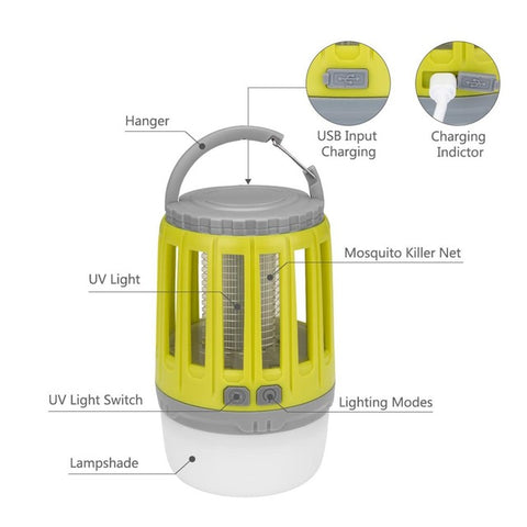 Image of Mosquito Killer Camping WaterProof Light