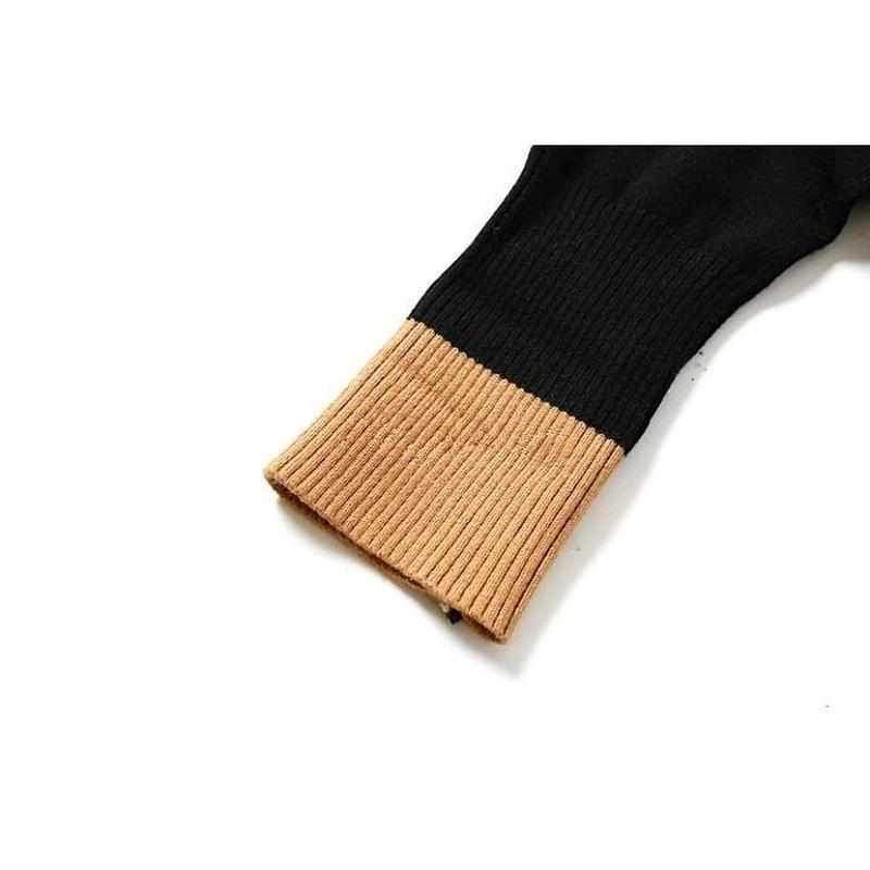 Coffee Knitted Turtleneck