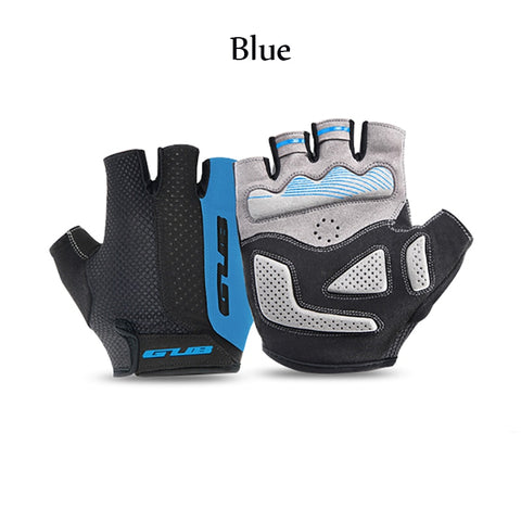 Image of Shockproof Half-Finger Cycling Gloves