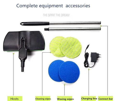 Image of WIRELESS ROTARY ELECTRIC MOP (1 SET)