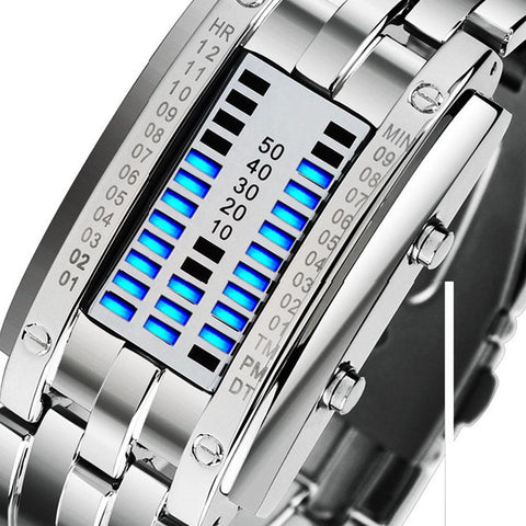 Image of Futuristic Digital Wrist Watch