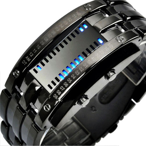 Image of Futuristic Digital Wrist Watch