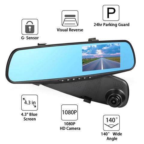 Image of TripCam PRO - Car 1080P Dual Lens Dash Camera