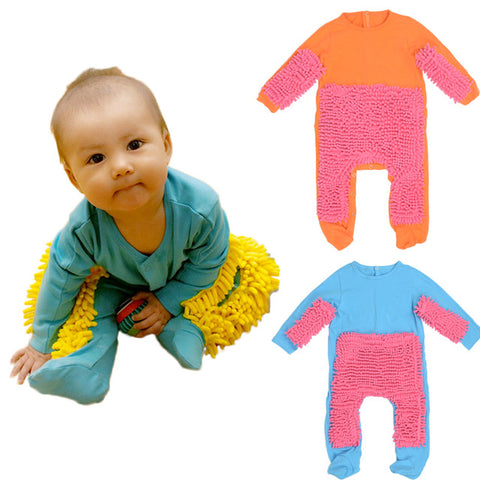 Image of Baby Mop Rompers