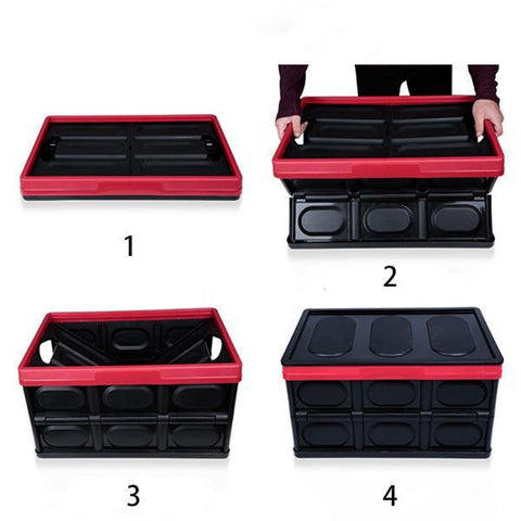 Image of Multi-function Collapsible Car Trunk Organizer
