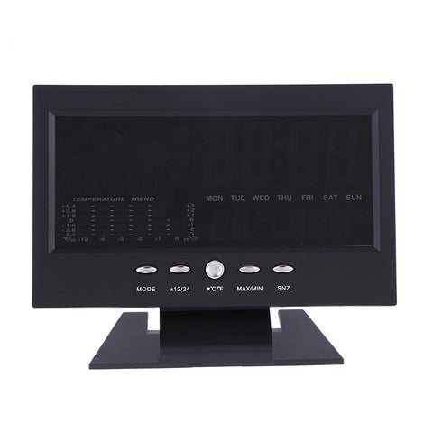 Image of Multi-function Digital Weather Station Clock