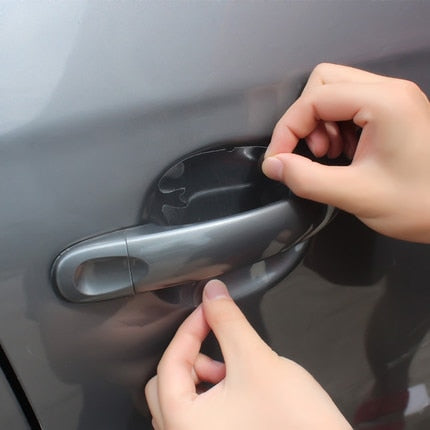 Image of 8 pcs Invisible Car Door Handle Scratch Protector