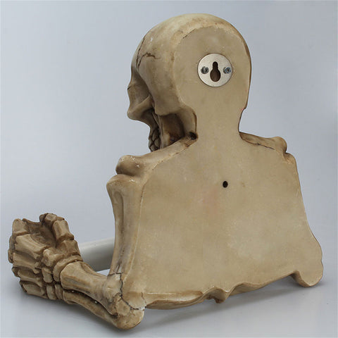 Image of Skull Toilet Paper Holder