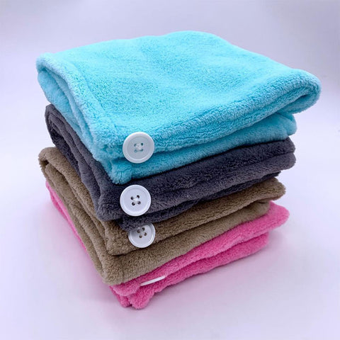Image of Magic Microfiber Hair Fast Drying Dryer Towel