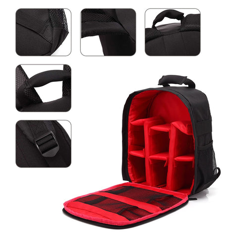 Image of Multi-functional Camera Backpack Video Digital DSLR Bag