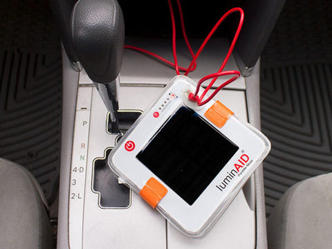 Image of waterproof, inflatable Solar lantern