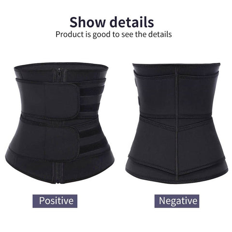 Image of Neoprene Waist Trainer Body Shaper Slimming Wrap Belt Sauna Waist Trainer