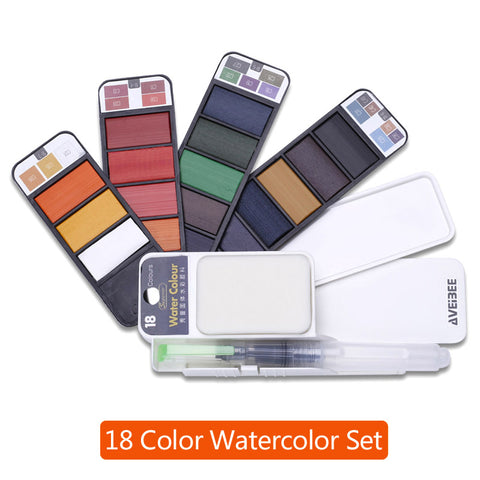 Image of PORTABLE WATERCOLOR KITS