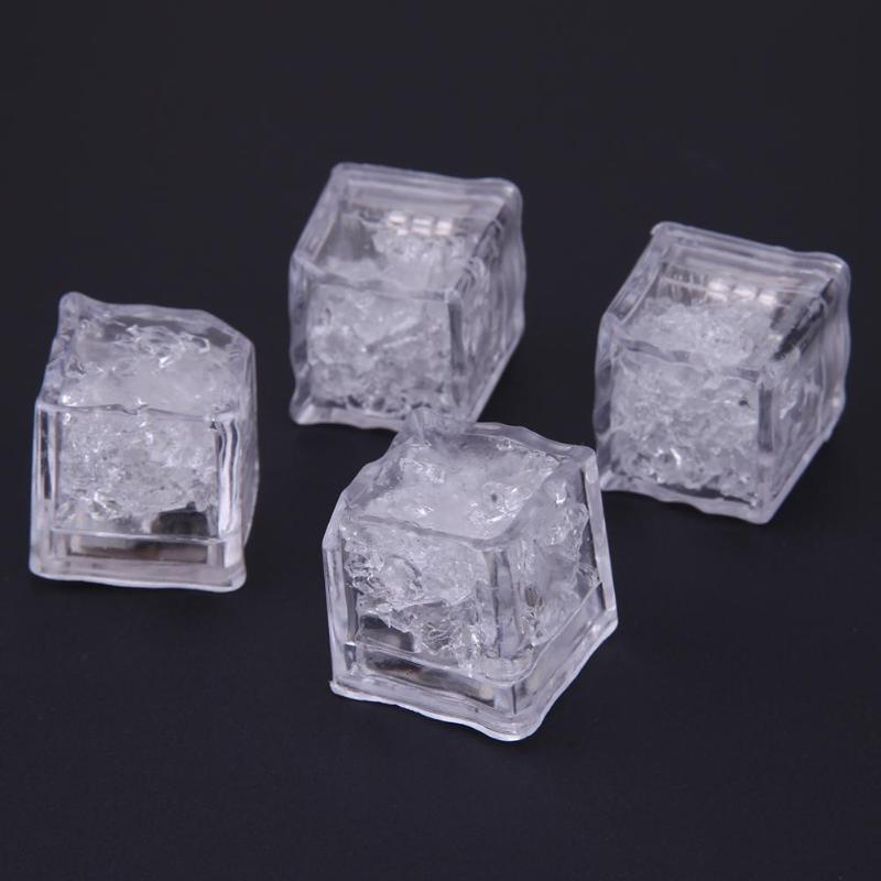 12 Pcs LED Water Activated Ice Cubes
