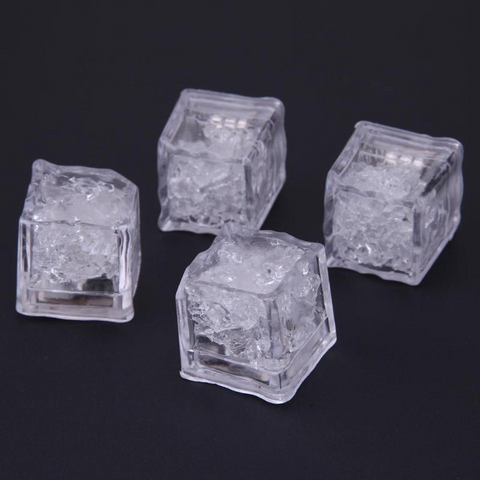 Image of 12 Pcs LED Water Activated Ice Cubes