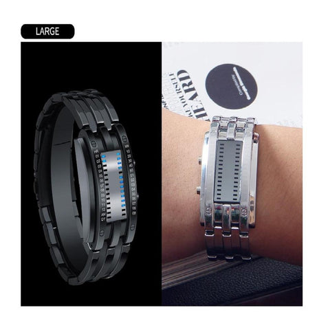 Image of Futuristic Digital Wrist Watch