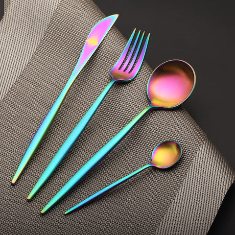 Image of Prismware Cutlery/Silverware Set (4 Pieces)