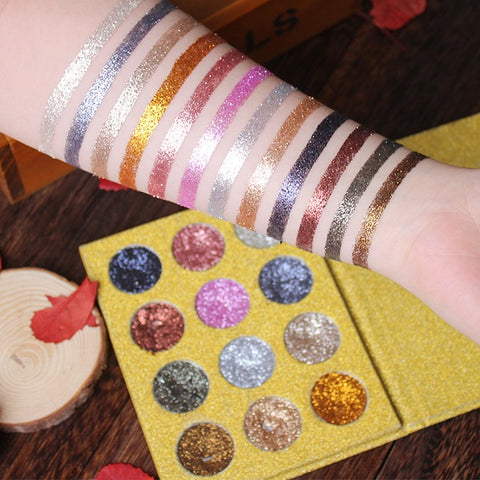 Image of Luxury collection Pressed glitter palette