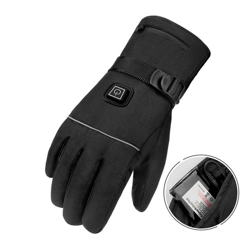 Image of Motorcycle Gloves Waterproof Heated Guantes
