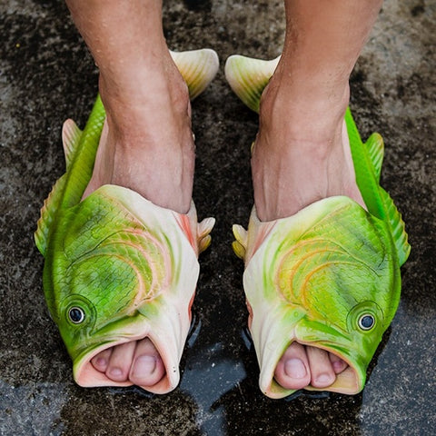 Image of Amazing Fish Flip Flops