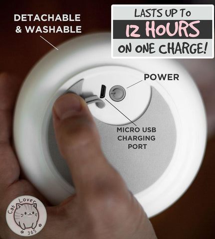 Image of Cute Color Changing Cat Touch Lamp