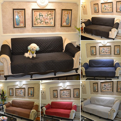 Image of Sofa Reversible Slipcover Furniture Protector