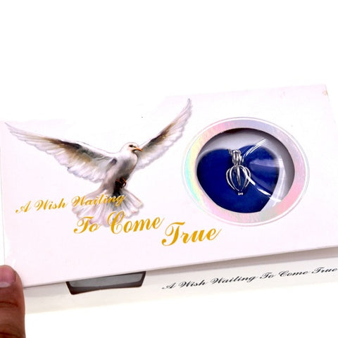 Image of MAKE A WISH NECKLACE WITH SURPRISE PEARL (100% REAL NATURAL PEARLS)