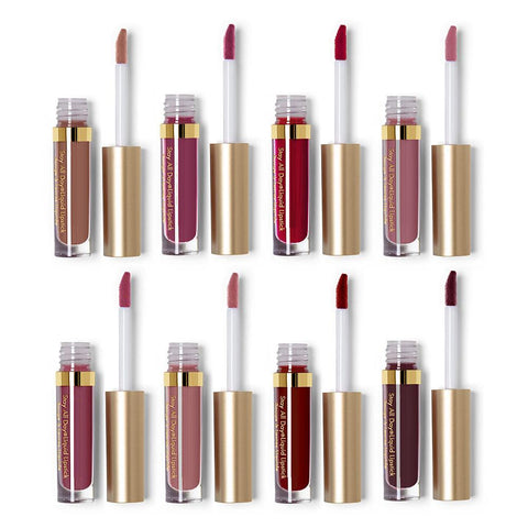 Image of 8Pcs Professional Lip Glaze Gloss Waterproof Makeup Matte Non-sticky Lipstick