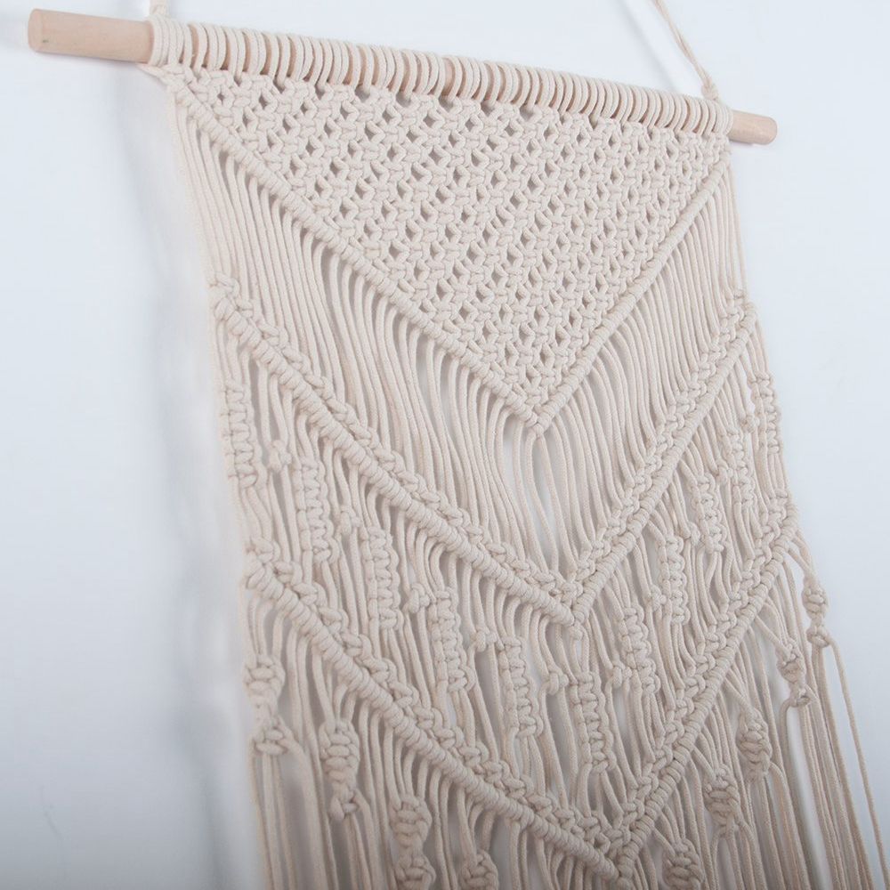 Macrame Woven Wall Hanging Boho Chic Bohemian Home Geometric Art Decor