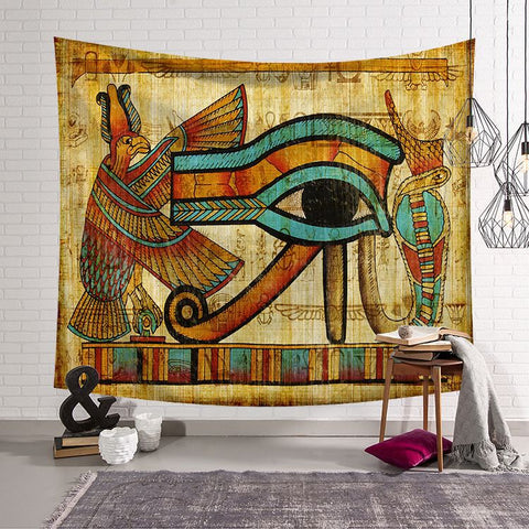 Image of Abstract Art Tapestry Egypt Style