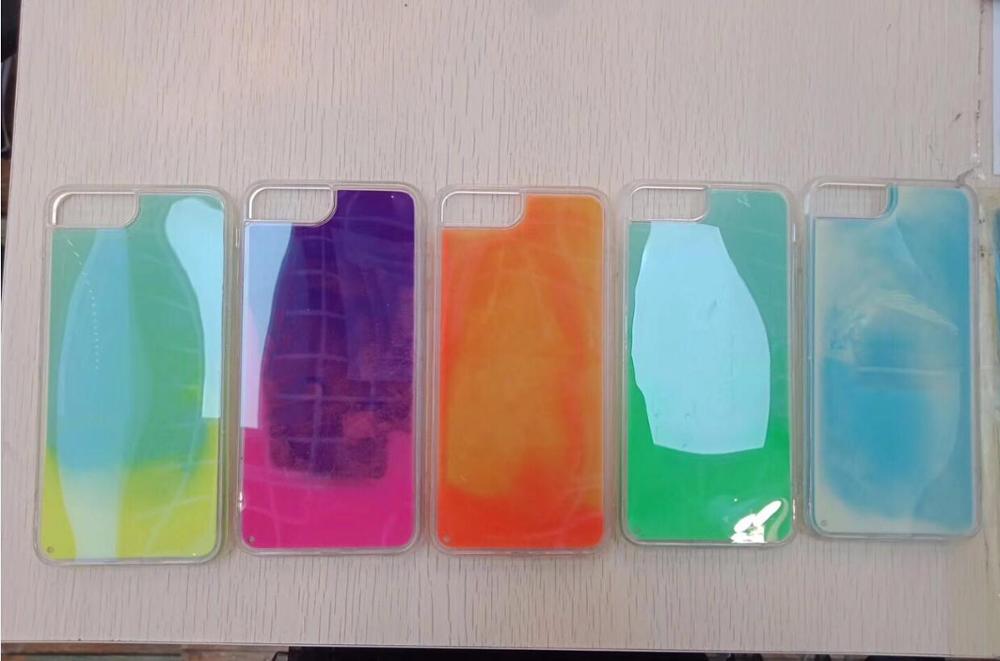 Dynamic Noctilucent Quicksand iPhone Case