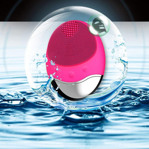 Image of Wireless Silicone Facial Cleansing Massage Brush