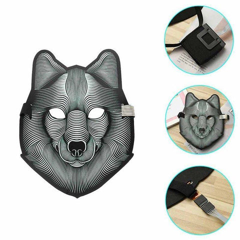 Image of SOUND REACTIVE LED MASK