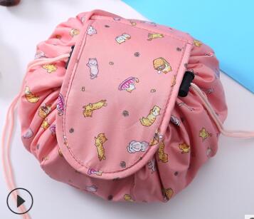 Image of Cosmetic Bag Professional Drawstring Makeup Case