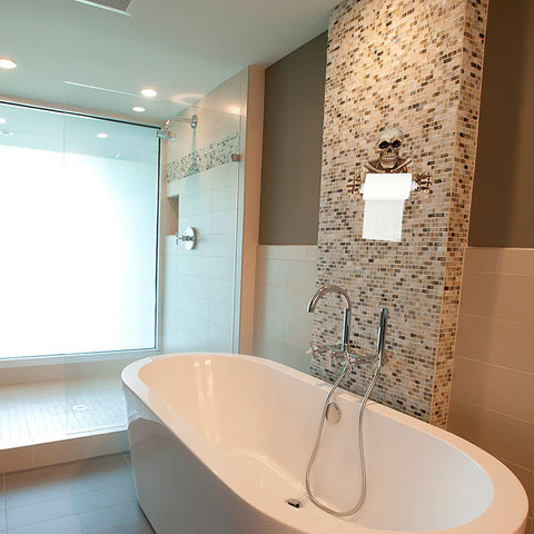 Image of Skull Toilet Paper Holder