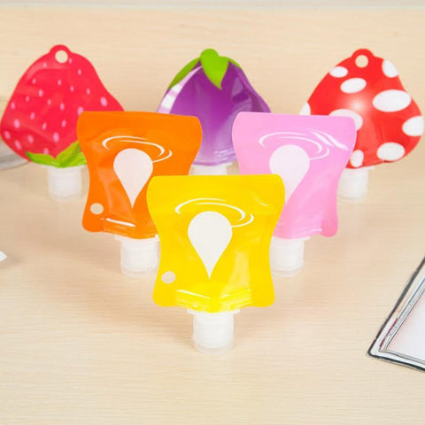 Image of Reusable Travel Lotion Container Set (6PCS)