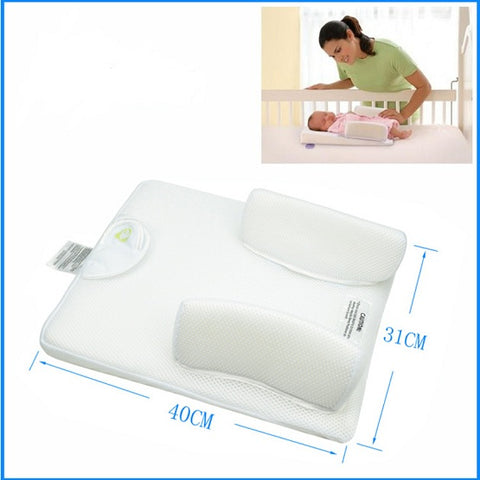 Image of Newborn Baby Sleep Fixed Position And Anti Roll Pillow