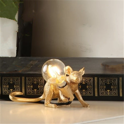 Image of Mouse Resin Table Lamps