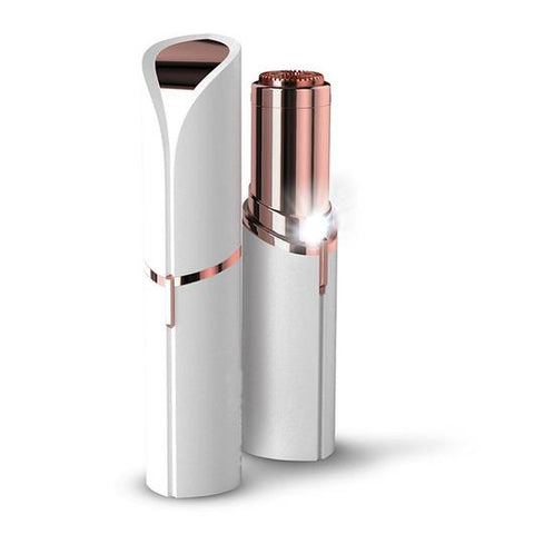 Image of Rose Gold-Plated Epilator for Facial Hair Removal