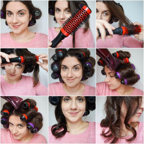 Image of Curl Round Styling Brush Tool Set