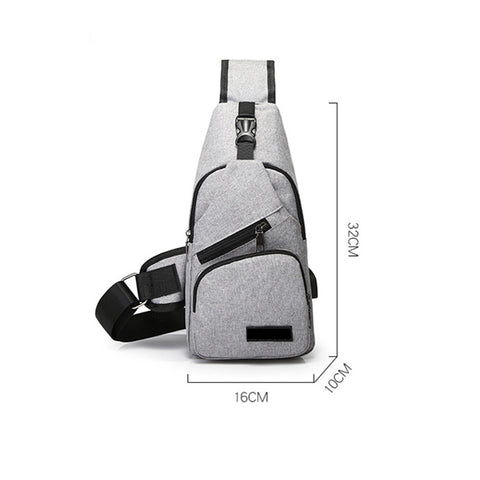 Image of Sling Bag with USB Charging Port