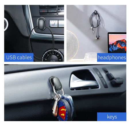 Image of Multiuse Self Adhesive Suction Cup Hook