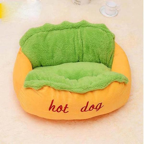Image of Hot Doggy Dog. Dog Bed