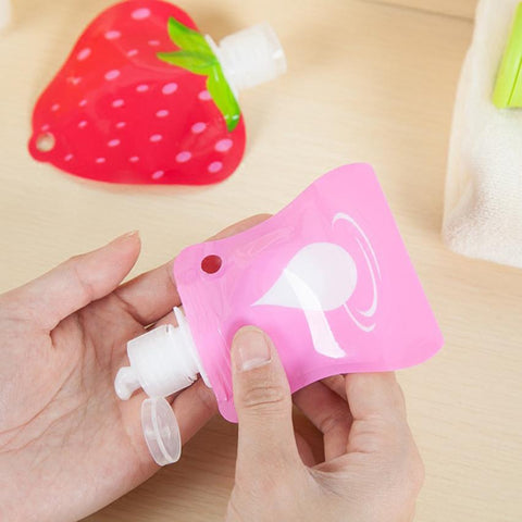 Image of Reusable Travel Lotion Container Set (6PCS)